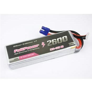 FullPower 4S 14.8V 2600mAh 35C Silver Edition V2 EC3
